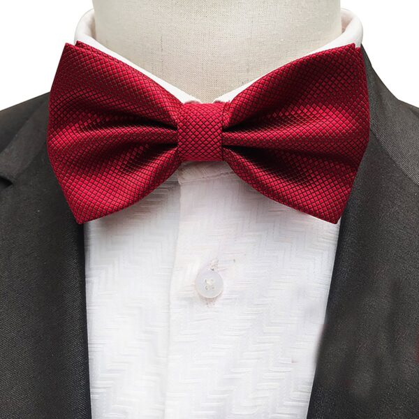 13 Pack Men's Bow Ties Solid Color Pre-Tied  Satin Formal Tuxedo Bowtie Adjustable Neck Bowtie for Men Wedding Party - Image 11