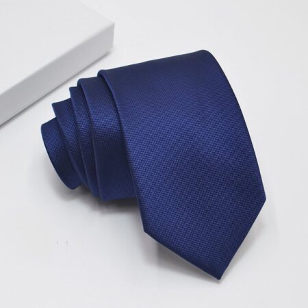 Mens Necktie Solid Color Tie for Business and Wedding