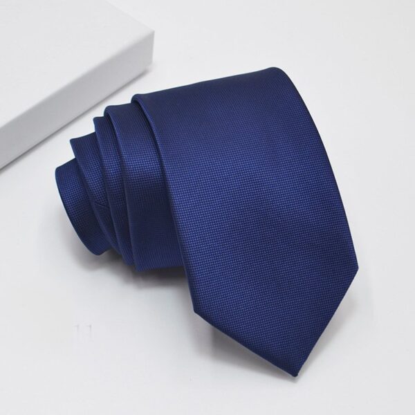 Mens Necktie Solid Color Tie for Business and Wedding