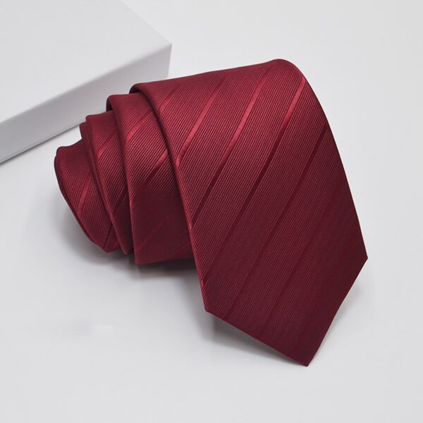 9 Pake Red Tie Mens Necktie  for Business and Wedding  Tie - Image 5