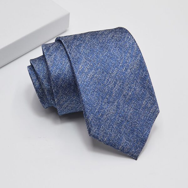 Mens Striped Tie  Woven Set Wedding Business Formal Gift Tie for Men - Image 6